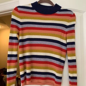 Madewell striped sweater in excellent condition